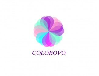 Projekt graficzny logo dla firmy online COLOROVO
