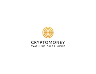 Projekt graficzny logo dla firmy online Crypto