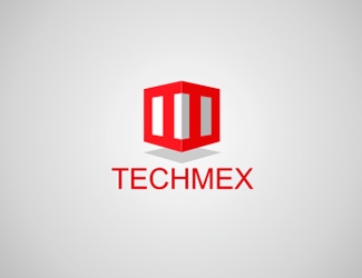 Projekt logo dla firmy TECHMEX | Projektowanie logo