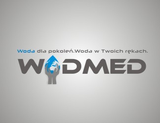 Projekt graficzny logo dla firmy online wodmed