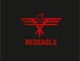 Projekt graficzny logo dla firmy online redeagle