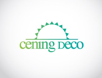 Projekt logo dla firmy Cening Deco | Projektowanie logo