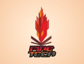 Projektowanie logo dla firm online FIRETECH