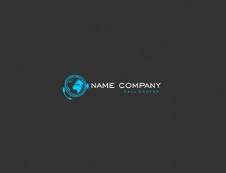 Projekt graficzny logo dla firmy online call center