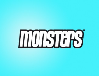 Projekt graficzny logo dla firmy online monsters fan page
