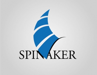 Projekt graficzny logo dla firmy online spinaker