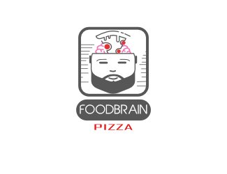 Projekt logo dla firmy FOOD BRAIN | Projektowanie logo