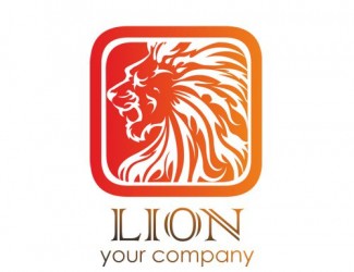 Projekt graficzny logo dla firmy online Lion