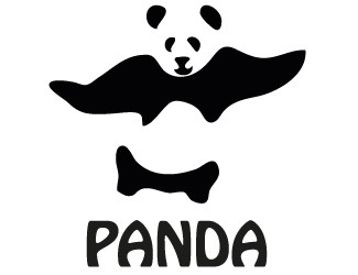 Projekt graficzny logo dla firmy online panda