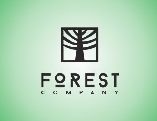 Projekt logo dla firmy Forest | Projektowanie logo