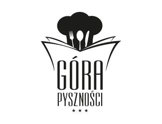 Projekt graficzny logo dla firmy online Góra Pyszności Restaurant