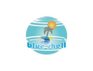 Projekt graficzny logo dla firmy online BLUE SHELL