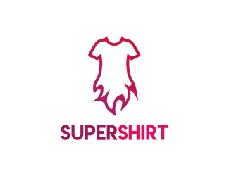 Projekt graficzny logo dla firmy online Super Koszulka