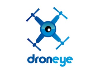Projekt logo dla firmy DronEye | Projektowanie logo