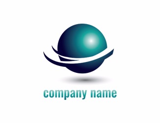 Projekt graficzny logo dla firmy online kula logo