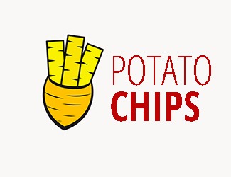 Projekt graficzny logo dla firmy online Potato Chips