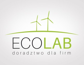 Projekt logo dla firmy Eco Lab | Projektowanie logo