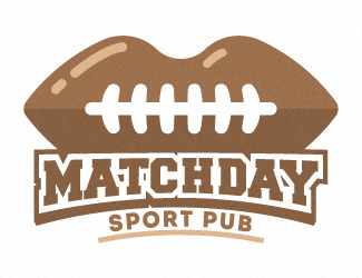 Matchday Sport Pub - projektowanie logo - konkurs graficzny