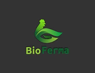 Projekt graficzny logo dla firmy online BioFerma