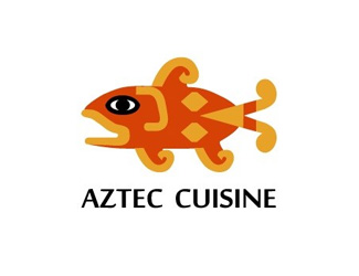 Projekt logo dla firmy Aztec Cuisine | Projektowanie logo