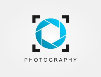 Projekt graficzny logo dla firmy online PHOTOGRAPHY