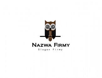 Projekt graficzny logo dla firmy online Owl