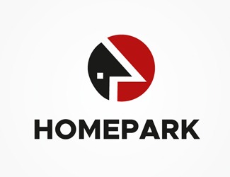 Projekt graficzny logo dla firmy online HomePark