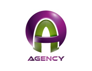 Projekt graficzny logo dla firmy online agency