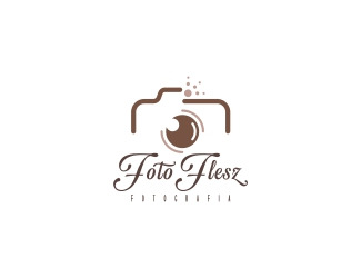 Projekt graficzny logo dla firmy online FotoFlesz