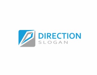 Projekt graficzny logo dla firmy online direction