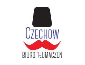 Projekt graficzny logo dla firmy online biuro tłumaczeń