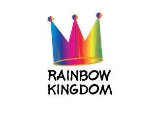 Projekt graficzny logo dla firmy online rainbowkingdom