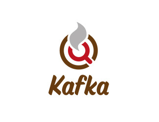 Projekt graficzny logo dla firmy online Kafka