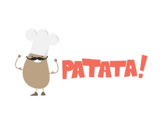 Projekt graficzny logo dla firmy online PATATA