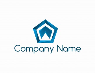 Projekt logo dla firmy Blue Company Name | Projektowanie logo