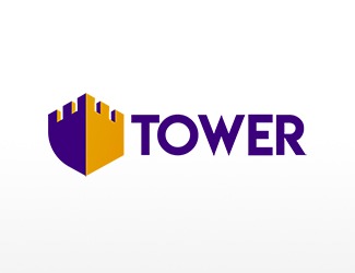 Projekt graficzny logo dla firmy online Wieża