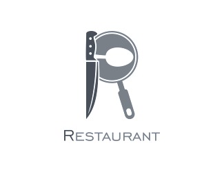 Projekt graficzny logo dla firmy online Restaurant