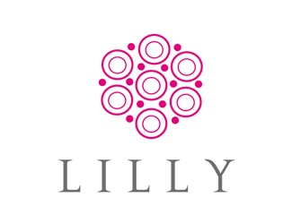 Projekt graficzny logo dla firmy online lilly
