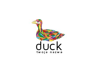 Projekt graficzny logo dla firmy online Duck