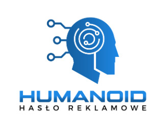 Projekt graficzny logo dla firmy online HUMANOID