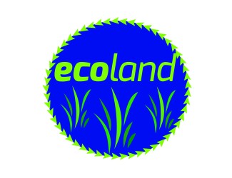 Projekt logo dla firmy ekoLAND | Projektowanie logo