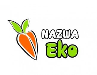 Projekt logo dla firmy Nazwa Eko | Projektowanie logo