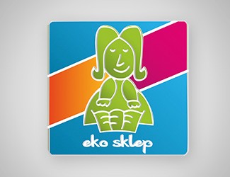 Projekt logo dla firmy Ekosklep | Projektowanie logo