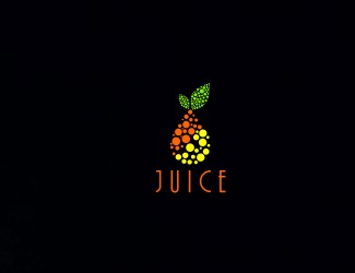 Projekt logo dla firmy Juice sok | Projektowanie logo