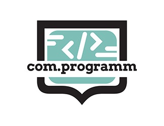 Projekt graficzny logo dla firmy online Firma programistyczna