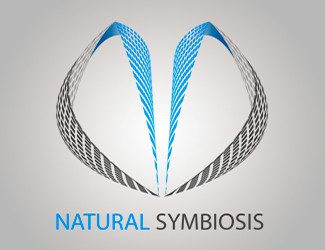 Projekt graficzny logo dla firmy online Natural symbiosis