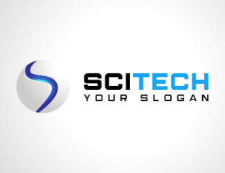 Projekt logo dla firmy SciTech | Projektowanie logo