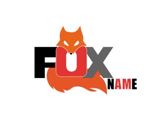 Projekt graficzny logo dla firmy online FOX