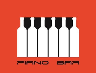 Projekt logo dla firmy piano bar | Projektowanie logo