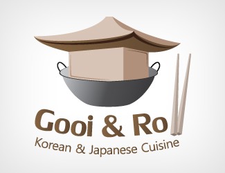 Projekt graficzny logo dla firmy online Gooi & Roll